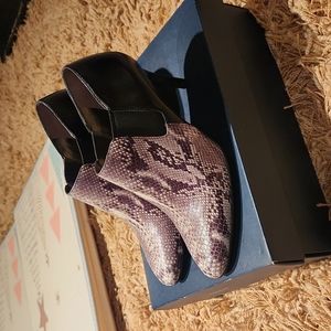 Cole Haan Snakeskin Maxfield Shootie II